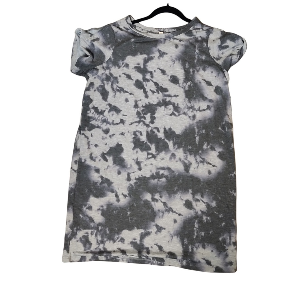 Tierra & sky tie dye gray dress